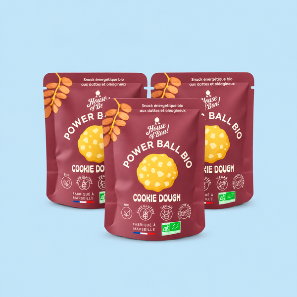 Power Ball - Cookie Dough - Pack de 3