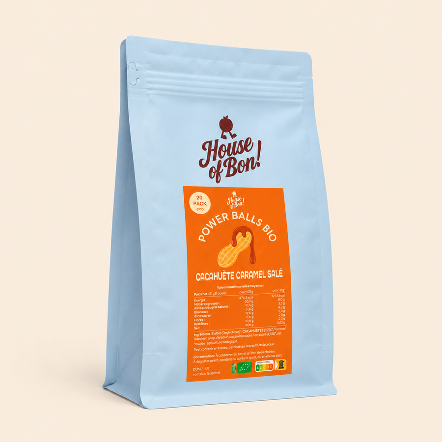 Cacahuète Caramel Salé - 20 Eco-Pack
